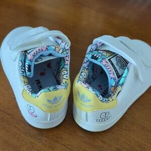 adidas Kevin Lyons x Stan Smith I 'Playful Artwork' toddler shoes 5.5